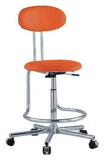 LS - 122 židle lékařská, koženka OTO P 2 - koženka cihlová